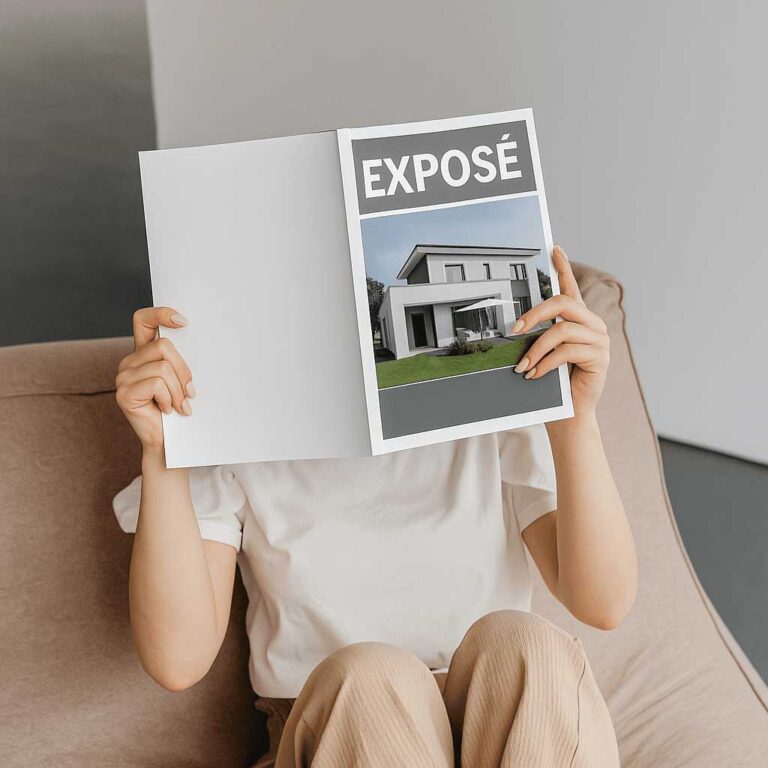 Immobilien Exposé mit allen relevanten Fakten